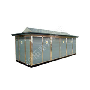 High voltage and low voltage prefabricated box type substation