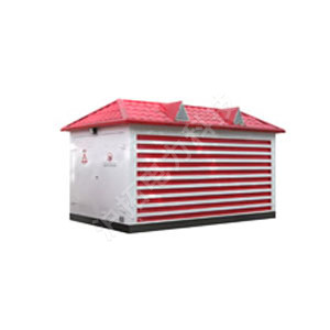 High voltage and low voltage prefabricated box type substation