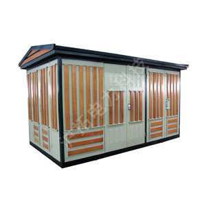 High voltage and low voltage prefabricated box type substation