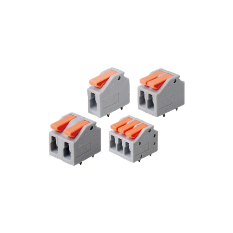 Easy opening PcB terminal blocks