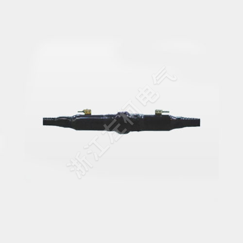 Assembled straight-through insulation joint with arbitrary cross-section and butt joint